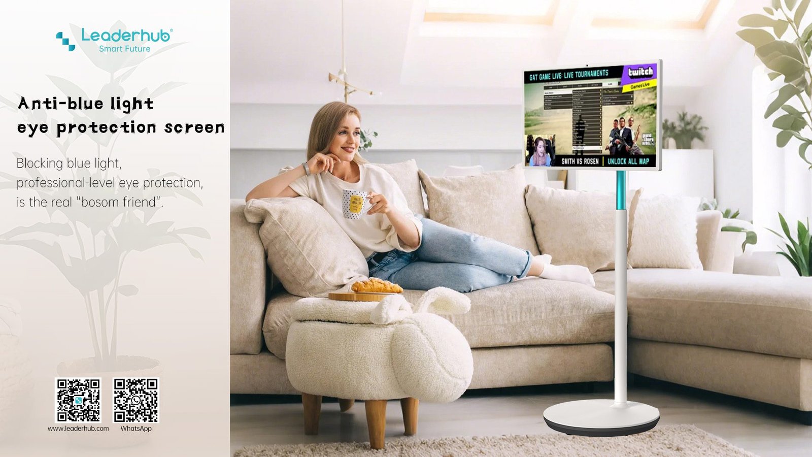 27" Smart Rotating Screen - Image 3