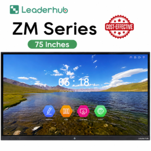 leaderhub smart board zm series – 75 inch
